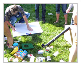 fairway minigolf food bank teambuilding