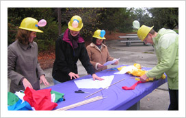 kite flying teambuilding